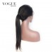 360 Lace frontal Wig Straight Human Virgin Hair,150 Density Full Lace Human Hair Wigs For Black Women